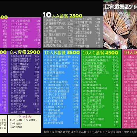Fun星空謐境 埔里包棟民宿 烤肉麻將自然園區 Zewnętrze zdjęcie